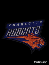 2004 CHARLOTTE BOBCATS NBA BASKETBALL VINTAGE 4&quot; DEFUNCT TEAM LOGO PATCH - £7.49 GBP