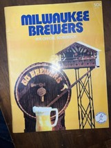 1974 Milwaukee Brewers vs New York Yankees Program Scorecard - £15.97 GBP