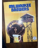1974 Milwaukee Brewers vs New York Yankees Program Scorecard - £15.66 GBP