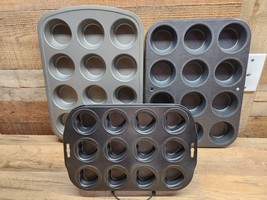 Non-Stick 12 Cup Muffin Pans - American-Made, Baking Cooks Essentials - ... - £19.39 GBP