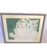 Vintage Isabel Marcial Diaz Print Mixed Doubles Signed Numbered 304/500  - €192,58 EUR