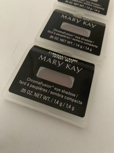 New In Package Mary Kay Chromafusion Eye Shadow Cinnabar Full Size Lot Of 3 - $14.84