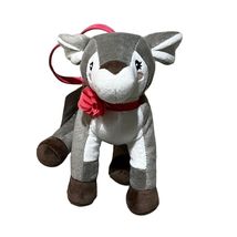 Gymboree Deer Plush Girls Purse Zip Top Bag 9&quot; NWT - $264.15 MXN