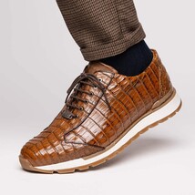 Marco Di Milano genuine caiman crocodile fashion sneaker Alonzo Bay Apache image 10