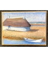 Oil Painting Original Provence France Camargue Maison 12x16 Signed David... - $127.00 CAD