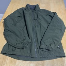 Duluth Trading Co Men’s Size L Jacket Fleece Lined Insulated Green - $27.11