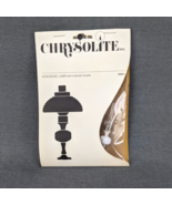 VTG Chrysolite Kerosene Lamp Kit 106H With Hobnail Shade Dollhouse Minia... - $11.60