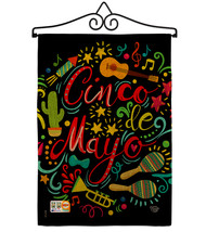 El Fiesta Cinco de Mayo Burlap - Impressions Decorative Metal Wall Hanger Garden - £27.15 GBP