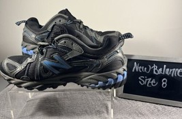 Women&#39; s New Balance 573 Athletic Sneaker Size 8 Black Carbon Blue All T... - $45.00