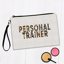 Personal Trainer Animal Print : Gift Makeup Bag For Feminine Coach Instructor Sp - £9.36 GBP+