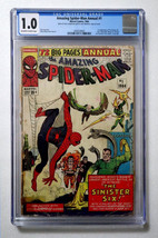 1964 Amazing Spider-Man Annual 1 CGC 1.0, 1st Sinister 6:Electro,Kraven,... - £847.51 GBP