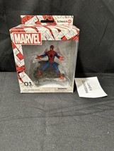 Marvel Spiderman 4&quot; Schleich hand painted action figure #01 collectible - £22.59 GBP