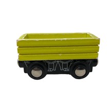 Brio / Thomas &amp; Frineds Compatible Yellow Car Wooden Railway Train - £18.17 GBP