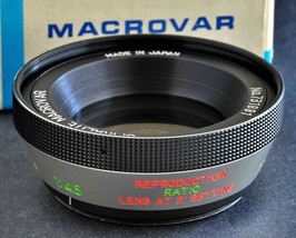 Macro Lens 1:2 Macrovar Contiuous Close-Up Lens Like New Easy Macro Photography - £16.44 GBP