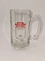 IBC Root Beer Mug Since 1919 Glass Very Heavy 10 oz. Vintage D Handle - £9.25 GBP