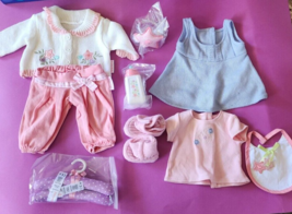 Retired 2013 American Girl Bitty Baby Doll Deluxe Layette Set, 11 Pieces, IB - £65.64 GBP