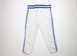 Vintage 70s Streetwear Mens XL Striped Knit Softball Baseball Uniform Pants USA - £46.74 GBP