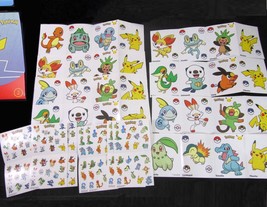 Lot of 14 Stickers Sheets Pokemon McDonalds Toys Pokémon 2021  25th Anniversary - £9.27 GBP