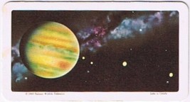 Brooke Bond Red Rose Tea Card #35 Jupiter The Space Age - £0.77 GBP