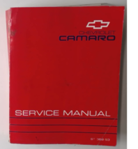 1996 Chevrolet Camaro Factory Service Repair Manual Chevy - $24.77