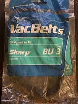 Ultra Care Vacbelts Vacuum Belt Sharp BU-3  - $3.99