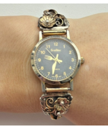 BOBBY JOHNSON NAVAJO 925 STERLING SILVER STRETCH WATCH LINK BRACELET WATCH - $3,140.39 MXN