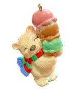 Hallmark &quot;Triple Dippin&quot; Bear Cub Keepsake Ornament In Original Box - $11.76