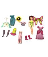 Polly Pocket Doll 2001 Costume Party Lila Doll Incomplete With Extras - $16.77 CAD