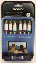 SONY - VMC-CV24 - 8&#39; Component Video Cable - White - $9.95