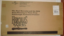 HERCULES AND XENA PROMOTIONAL STANDEE HTF FREE SHIPPING - $99.95