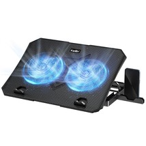 Laptop Cooling Pad, Gaming Laptop Cooler 2 Fans For 10-15.6 Inch Laptops... - £18.09 GBP