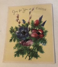 Vintage Easter Card Just For You Box4 - $3.95
