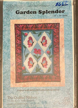 Sewing Quilting Pattern: Garden Splendor -Elegant Wall Quilt; The Quilte... - £7.86 GBP