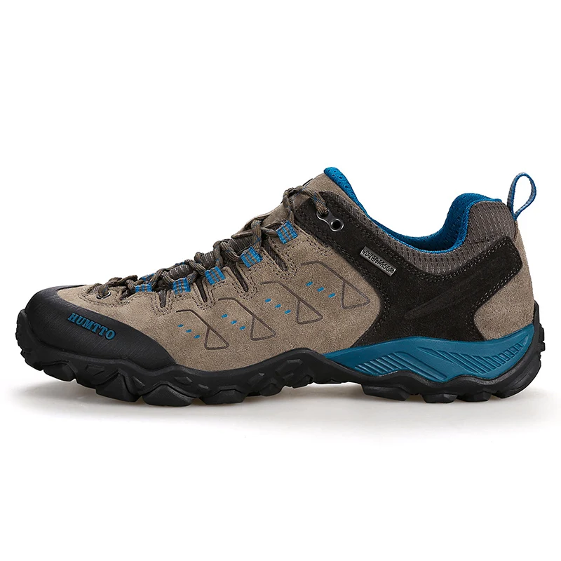 HUMTTO Mens Hi Shoes Leather Waterproof Trek Shoes Women   Mountaineering  Boots - £220.42 GBP