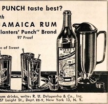 1947 Myers Planters Punch Jamaica Rum Advertisement Distillery Vintage D... - $372.98 MXN
