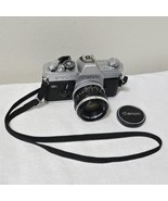 Vintage Canon FTb QL 35mm SLR Film Camera w/ Canon FL 50mm f/1.8 Lens  - $84.15
