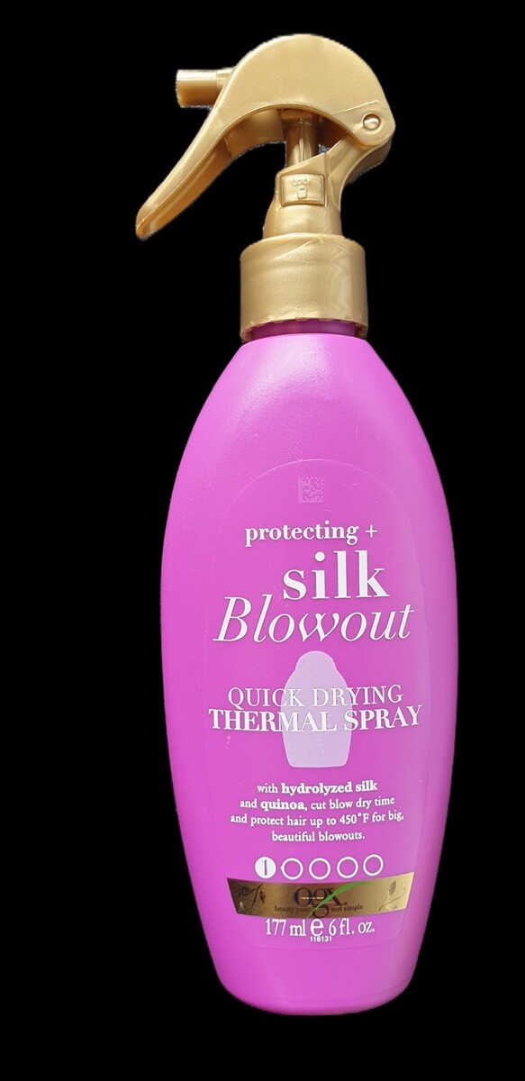 OGX Protecting Silk Blowout Quick Drying Thermal Spray Hydrolyzed Silk 6... - $9.95