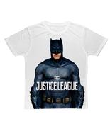 Batman Justice League &amp; Snyder Cut Ben Affleck Canvas Size - Unisex Tee ... - £30.77 GBP