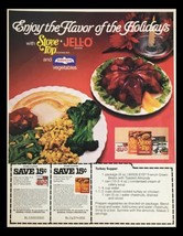 1983 Stove Top Stuffing Mix &amp; Jell-O Gelatin Circular Coupon Advertisement - £15.14 GBP