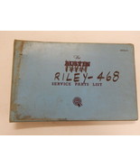 RILEY Four-Sixtyeight Service parts list 3rd Ed. AKD 554 BMC Service Ltd. - £15.87 GBP