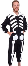 Silver Lilly Unisex Adult Pajamas - Plush One Piece Cosplay Skeleton Animal Cost - £16.26 GBP