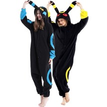 Adult Women Kigurumi Pajamas Animal Cosplay Cartoon Umbreon Halloween Costumes - £20.18 GBP