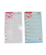 Hello Kitty Address-Phone Book Refill &amp; Weekly Planner Paper, Sanrio, RA... - £13.27 GBP