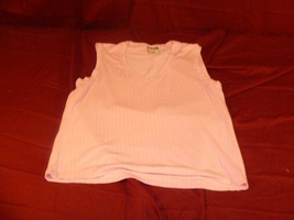 Columbia Sportswear Xco Baby Light Pink Sleeveless Athletic Top Shirt Womens S - £11.58 GBP