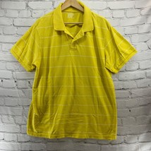 Old Navy Polo Shirt Mens Sz XL Yellow  - $9.89