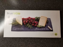 True Table Slate Serving Plate Cutting Board Food Tray Platter - £14.47 GBP