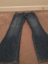 Old Navy Women&#39;s Blue Jeans Zip &amp; Button Pockets Size 8 - $27.62