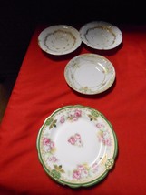 Vintage Imperial Crown China &quot;Austria&quot;Bread Plate &amp; Free 3 Saucers - £4.75 GBP