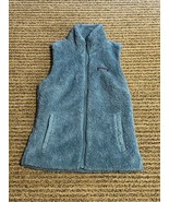 Patagonia Vest Womens Md Turquoise Los Gatos Fleece Deep Pile Sherpa Ful... - $40.55 CAD
