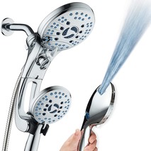 Aquacare High Pressure Handheld / Rain 50-Mode 3-Way Shower Head Combo With - £72.71 GBP